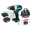 ROTOMARTILLO 18V DC18SD+BL1850B+BL1830B DHP489STX1 MAKITA*