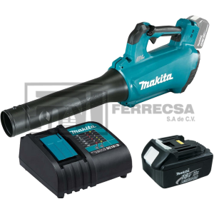 SOPLADORA VV 18V 3AMP DUB184SF+DC18SD+BL1830B MAKITA*