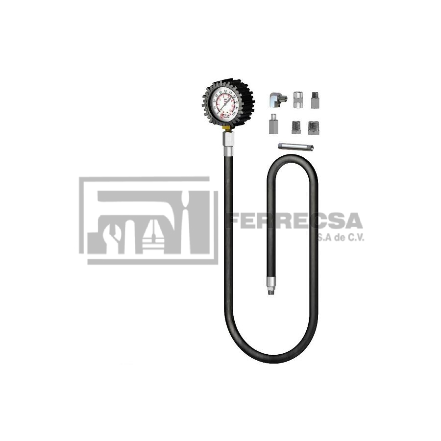 MANOMETRO P/MEDIR PRESION EN BOMBA ACEITE 7211A ZENITROM* - Tienda Ferrecsa