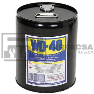 AFLOJATODO WD-40 CUBETA 5 GALONES 18.9 LTR  (2) 52117