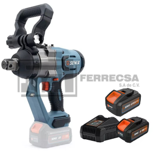 LLAVE IMPACTO 1" 1800FT-LBS X2 20V 8AMP PDWX2-M6+B80X2 SENIX