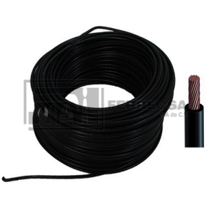 CABLE THW 10 NEGRO ARGOS (100) ROLLO