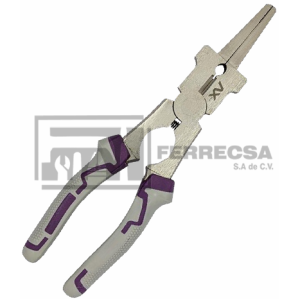PINZAS PARA SOLDADOR 8" 8 EN 1 AXT-PSOL8*