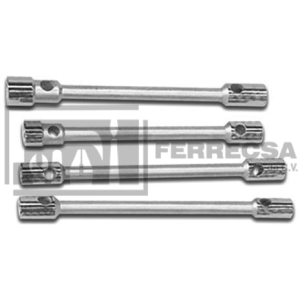 LLAVE DE ARTILLERIA 1 1/2 Y CUADRO DE 13/16 MIKELS T-10