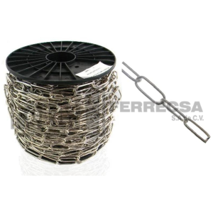 CADENA P/CANDIL RECTA 50MTR NIQUEL 14CADENA178CC KARLEN