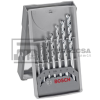 JUEGO DE 7 PZA BROCA PARA CONCRETO BOSCH 2607017035