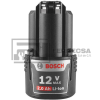 BATERIA 12V. 2 AMP LITIO-ION BOSCH 1600A0021D BOSCH*