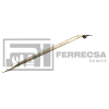 DESARMADOR PLANO BARRA CUADRADA  1/4X4 9604 KNOVA