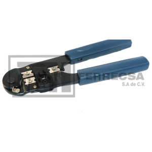 PINZA TELEFONICA METAL 4 Y 6 CONT. HER-356 RJ-11/12