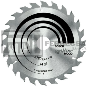 SIERRA CIRCULAR 9-1/4"X40D MADERA 2608640886 BOSCH*