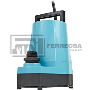 BOMBA SUMERGIBLE 1/6HP 5-MSP 7.80 MTR 505501*
